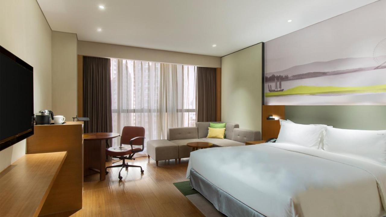 Holiday Inn & Suites Tianjin Downtown By Ihg,Tianjin Drum Tower,Joycity Shopping Mall,Tianjin Ancient Cultural Street,Haihe River,The Porcelain House,Convenient Access To Tianjin Binhai International Airport Exterior foto